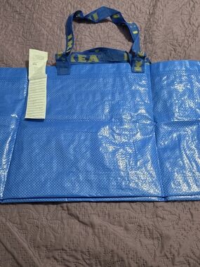 IKEA Blue Reusable Shopper Tote